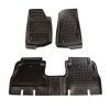 Rugged Ridge All Terrain Floor Liner Kit, Black; 18-19 Wrangler Unlimited JLU