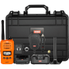 GME TX6160 Blaze Orange Handheld Radio and Car Kit