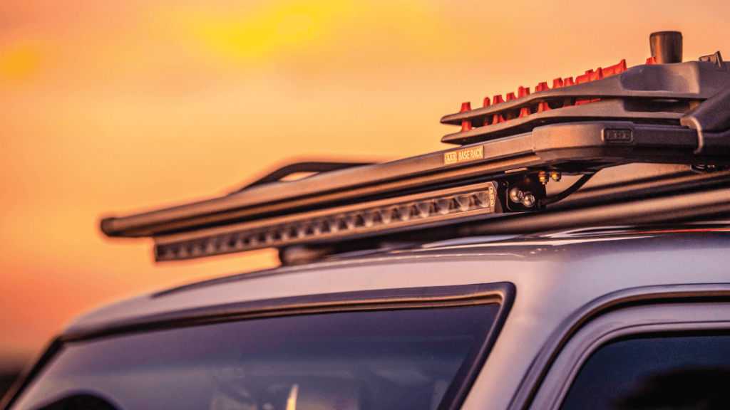 ARB Base Rack LED Light Bar Motortech 4x4 Aucklands 4x4 Specialists