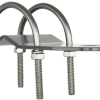 GME MB408SS 3MM Bull Bar Bracket with "U" Bolts - Stainless Steel
