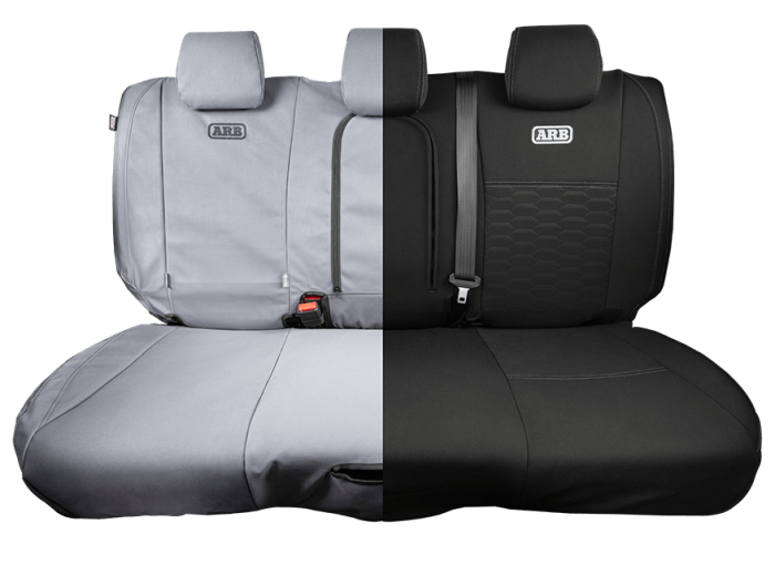 ARB Canvas Seat Covers - Front Landcruiser 76 99+ 78 08/12 buckets - Image 2