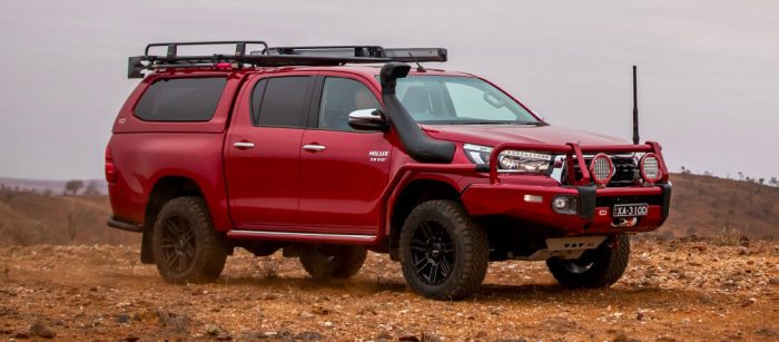 ARB Summit Side Rails and Protection Steps Toyota Hilux 2018 -2020 - Image 3