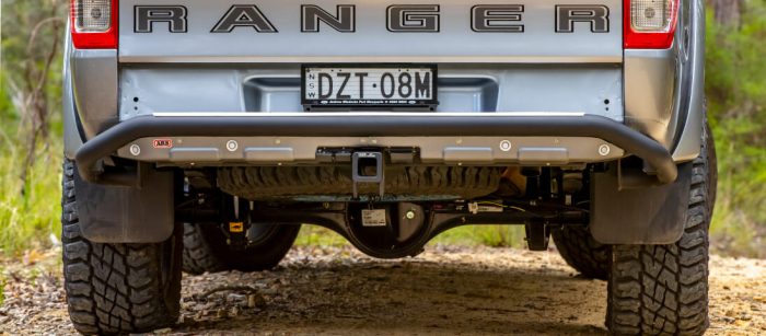 ARB Summit Raw Rear Step Tow Bar Ford Ranger PXIII 2019- 2022