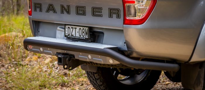 ARB Summit Raw Rear Step Tow Bar Ford Ranger PXIII 2019- 2022 - Image 2