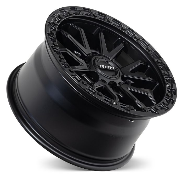 ROH Alloy Raid 17x9 6/139.7 +35p Matt Black - Image 4