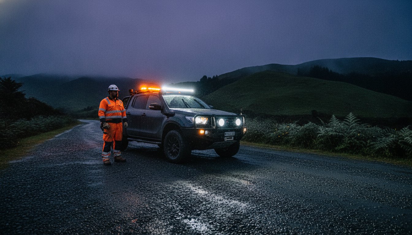 Commercial Vehicle Lighting NZ: The Ultimate Fleet Safety & Performance Guide