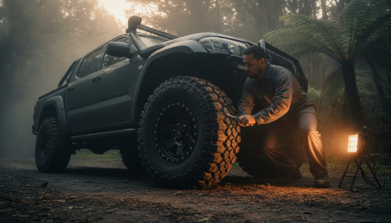 Expert Off-Road Tyre Fitting in Auckland: Optimising Your Rig for the Track