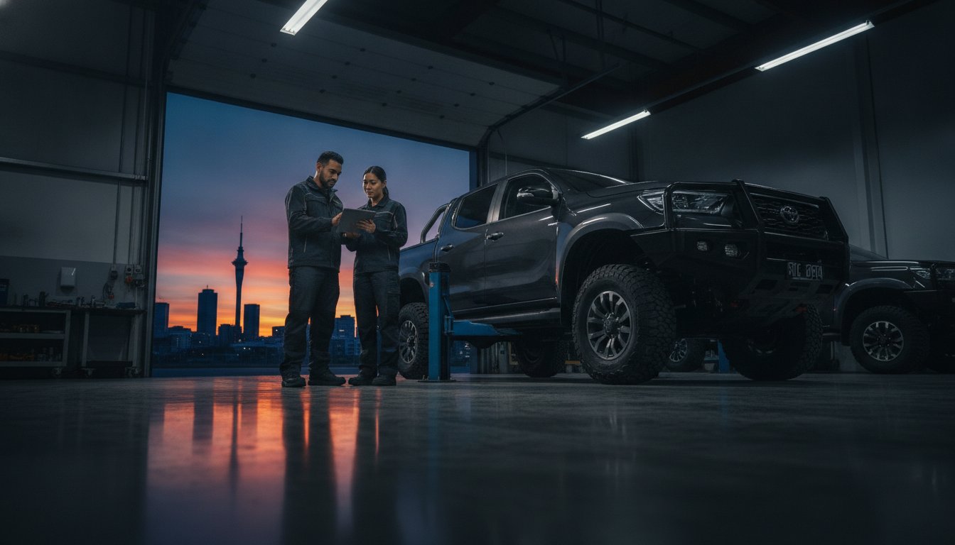 Fleet Servicing Auckland: Specialist Commercial Vehicle Maintenance & Ute Fit-Outs