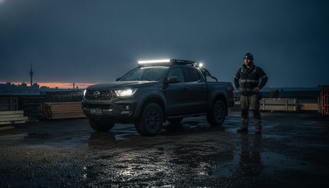 Work Ute Lighting Solutions NZ: The Tradie’s Guide to Better Visibility