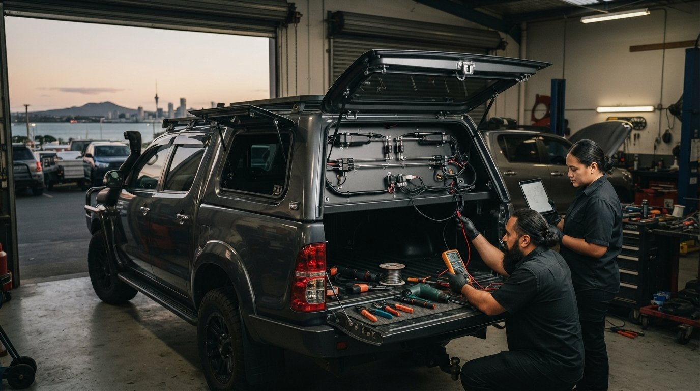 Ute Canopy Central Locking Installation: Complete Technical Guide (2026)