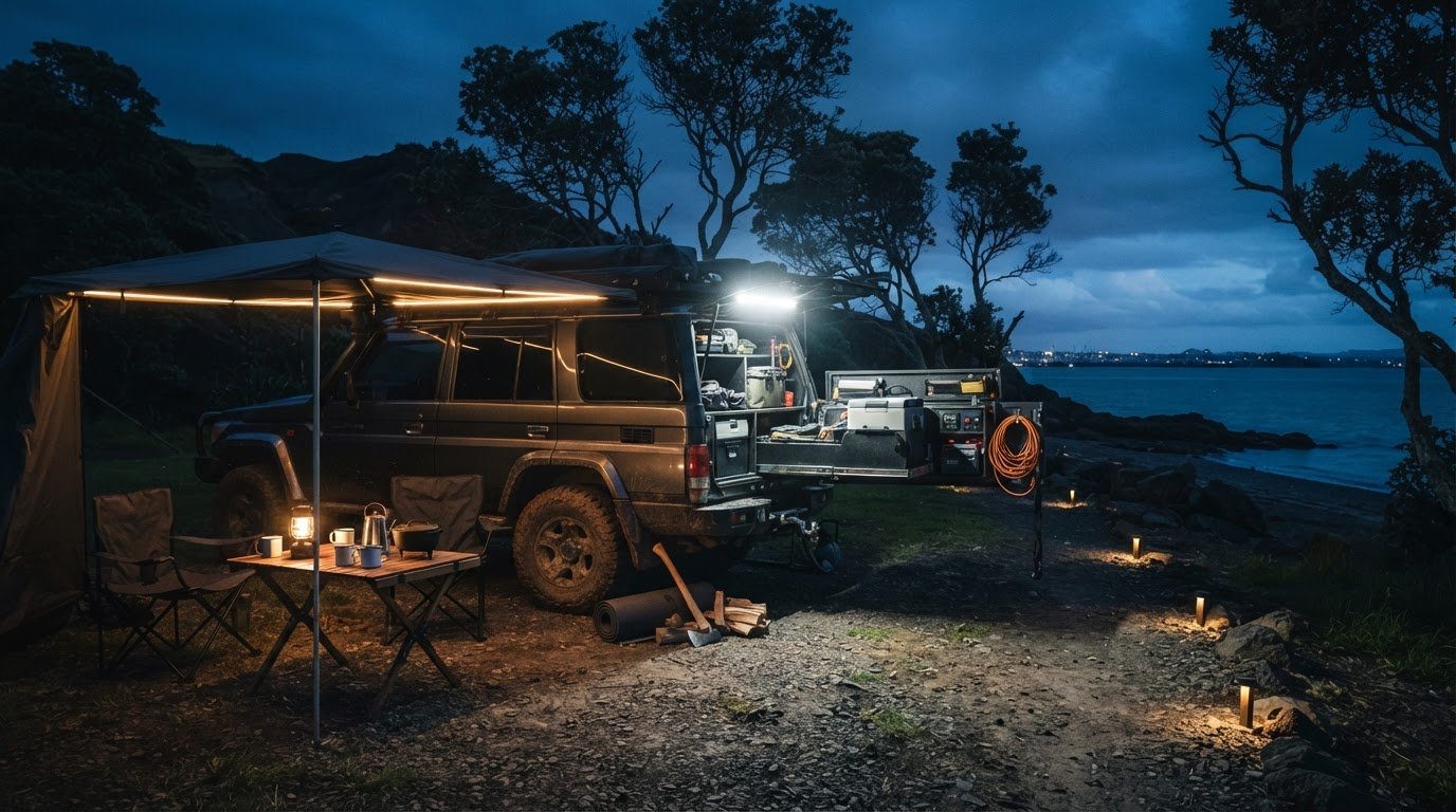 4x4 Camp Lighting: Plan a Practical Setup for New Zealand Trips