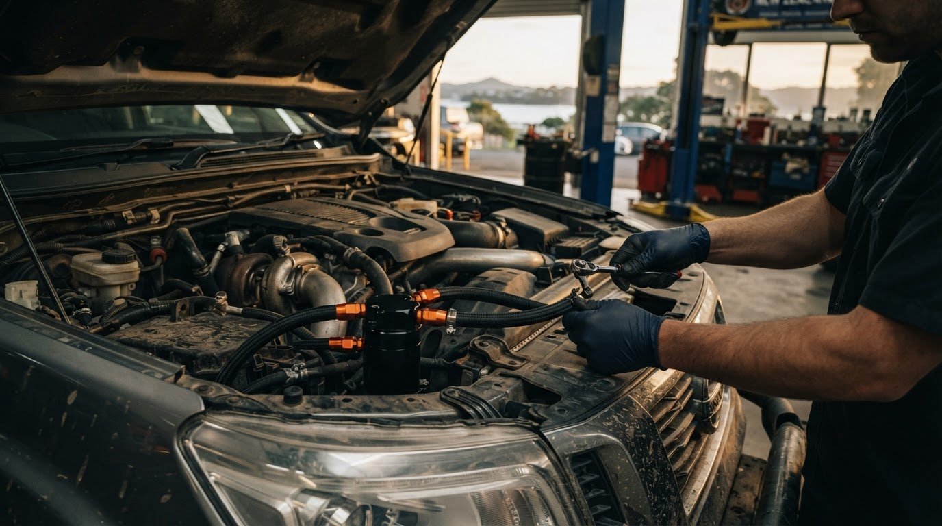 Catch Can Installation on a Diesel Engine: A Practical Guide